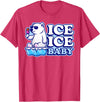 Save Our Cuddly Snow BEars Ice Ice Baby Polar Bears T-Shirt - Red Heather