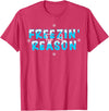 Polar Bear Plunge Ice Swimming Co Polar Bear Plunge 2022 Costume Ice Swimming Freezin Reason T-Shirt - Red Heather