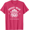 Giant Step Design Co. Vintage Smokey Bear Logo Only You Can Prevent Wildfires T-Shirt - Red Heather