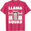 Funny Llama Gift Llama Lover Accessories & Stuff Funny Llama Design For Men Women Llama Alpaca Farm Animal T-Shirt - Red Heather