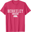 Berkeley California - Apparel & Gifts Berkeley California Bear Pride Vintage T-Shirt - Red Heather