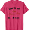 Wheek Guinea Pig Gift Apparel My Guinea Pig Pettiing Shirt Funny Pet Gift Shirt T-Shirt - Red Heather