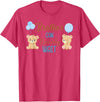 Family Baby Shower Gifts Brother Can Bearly Wait Bear Gender Neutral Boy Baby Shower T-Shirt - Red Heather
