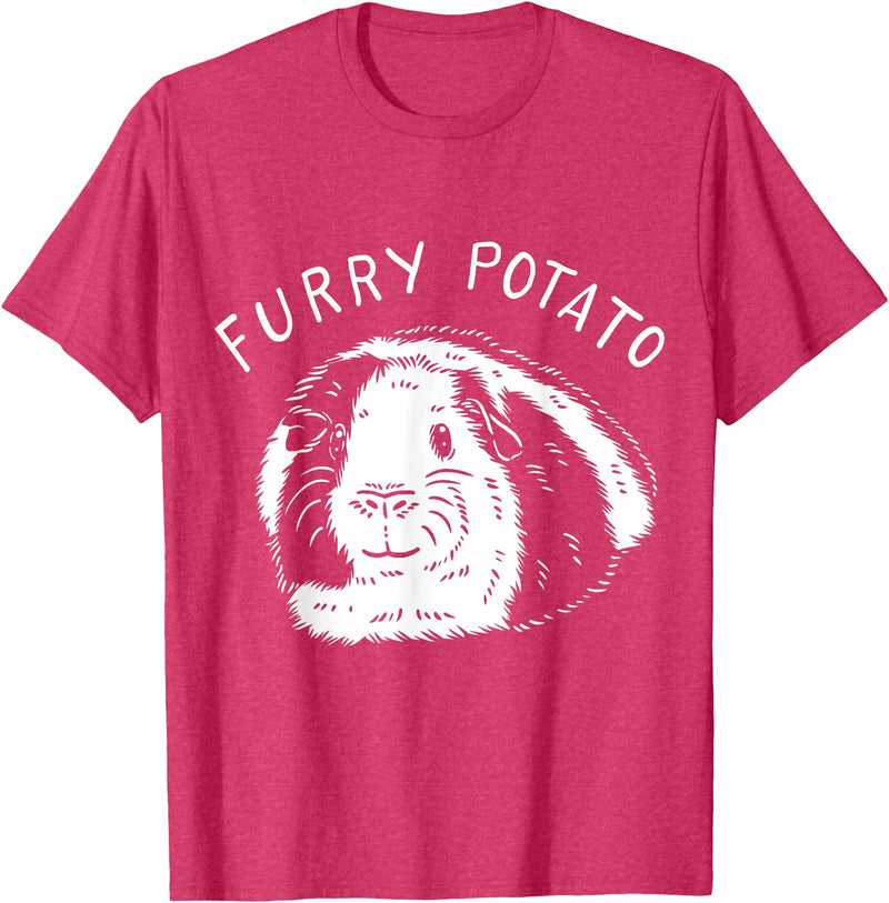 Guinea Pig Cavy Funny Gifts Guinea Pig Cavy Funny Gift T-Shirt - Red Heather