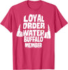 The Flintstones Loyal Order Of Water Buffalo Member T-Shirt - Red Heather