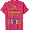 Lunch Lady Tired Halloween Apparel Lunch Lady Trick Or Treat Cafeteria Worker All Hallows' Eve T-Shirt - Red Heather