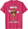 themed giraffe gifts Funny Giraffe Lover Quote Animals I Love Giraffes Gifts T-Shirt - Red Heather
