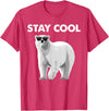 Polar Bear Gift Polar Bear Accessories & Stuff Cool Polar Bear Design for Men Women Kids Polar Bear Lover T-Shirt - Red Heather