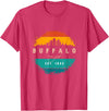 BASBO City of Buffalo New York T-Shirt - Red Heather