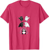 Panda Bear Giant Panda Fusion Dance White Back Panda Bear Giant Panda Fusion Dance Polar White Back Merge T-Shirt - Red Heather
