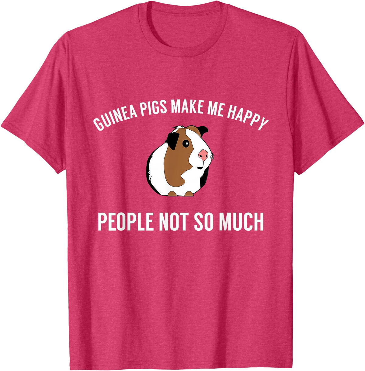 Guinea Pig Accessories & Gifts Funny Guinea Pig Tshirt Gift | Guinea Pig Tee T-Shirt - Red Heather