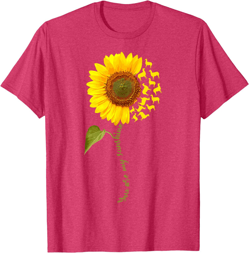Check out my Llama Shirts Llama Sunflower T-Shirt - Red Heather