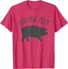 Pig Lard TShirts For All Lard Have Mercy Funny Pig Shirt T-Shirt - Red Heather