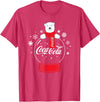 Coca-Cola Company Coca-Cola - Polar Bear Snowglobe T-Shirt - Red Heather