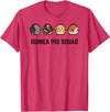 Funny Sarcastic Ironic Quotes & Gifts Cute and Cavy Guinea Pig Rodent Pet Team Squad T-Shirt - Red Heather