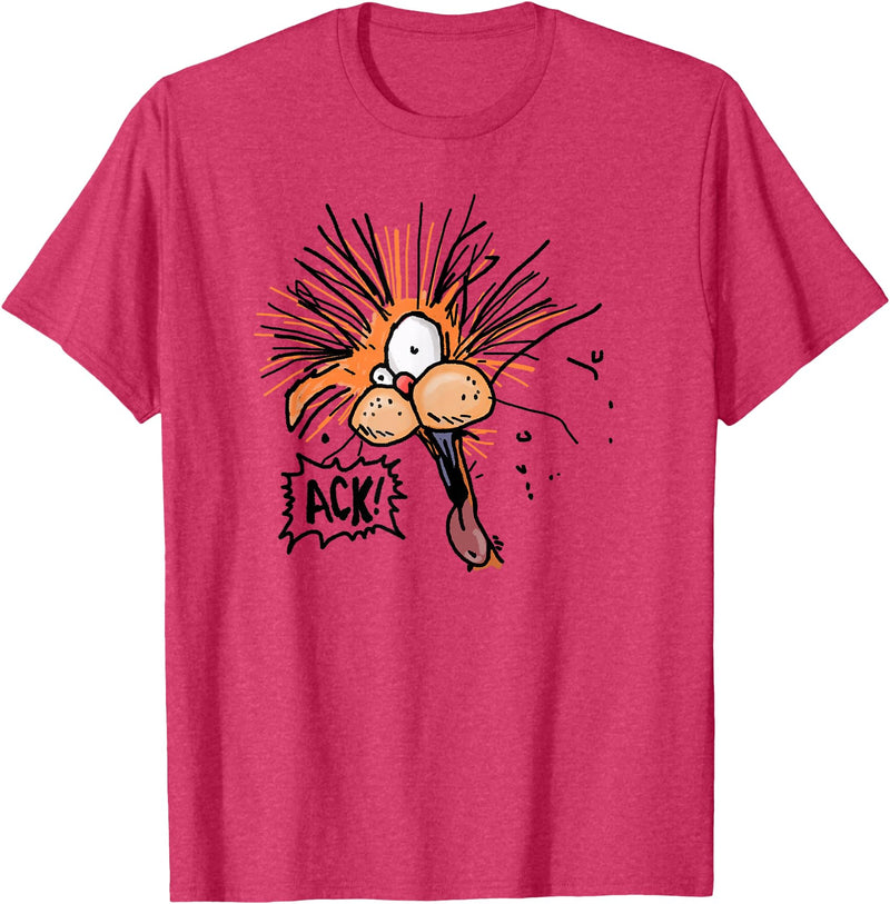 Ack Gift Rabbit T-Shirt in Red Heather