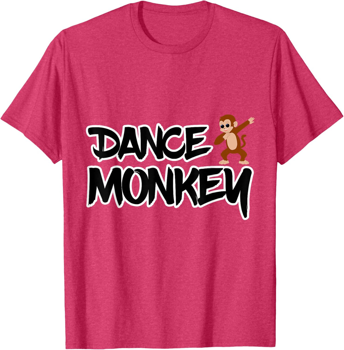 Dance Monkey T-Shirt - Red Heather