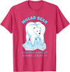 Polar Bear Tooth Tees Molar Bear - Funny Dental Polar Bear Pun T-Shirt T-Shirt - Red Heather