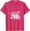 Grandma-Bear Tees Mother's Day Gigi Bear For Your Mom and Grandma Christmas T-Shirt - Red Heather