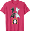 Wowsome! Panda Fusion Funny Panda Bear Lovers T-Shirt - Red Heather