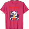 Chinese Panda Restaurant Panda Wo hop Restaurant, Best Bear T-Shirt - Red Heather