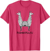 Pushmi-Pullyu Llama Funny Alpaca Llama Style, Pushmi-Pullyu Yoga T-Shirt - Red Heather
