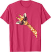 ÄGiräffeCo. Funny Giraffe Sunglasses T-Shirt - Red Heather