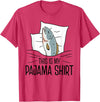 Pajamas Gift Ideas Sleepover Fish Official Sleepshirt Napping Nightgown T-Shirt - Red Heather