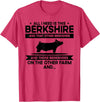 Funny Berkshire Pig Gift for Men & Women I Need This Pig Breeder Farmer - Berkshire T-Shirt - Red Heather