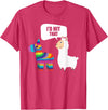 VepaDesigns Cinco De Mayo Shirt Mexican Gift Llama Id Hit That Pinata Mexican Funny Cinco de Mayo Gift T-Shirt - Red Heather