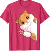 Hamster Children Girls Boys T-Shirt - Red Heather