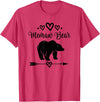 Homewise Shopper Memaw Memaw Bear Grandmother T-Shirt - Red Heather