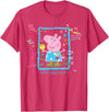 Peppa Pig Super Puddle Jumper T-Shirt - Red Heather