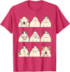 Hamster Reaction Meme Kids Boys Girls Men and Women T-Shirt - Red Heather