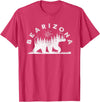 Bearizona Wildlife Park Williams Arizona Bear Arizona Bear Bearizona AZ T-Shirt - Red Heather