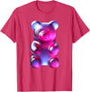 Urban Empyre Indigo Purple Gummy Bear T-Shirt - Red Heather