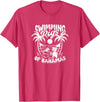 Bahamas - Animals - Attraction SWIMMING PIGS OF BAHAMAS - Bahamas T-Shirt - Red Heather