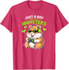 Boys Hamster T-Shirt - Red Heather