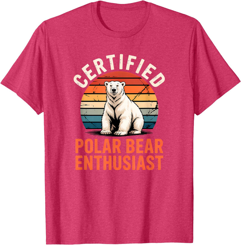 Polar Bear Shirts & Gifts Polar Bear T-Shirt - Red Heather