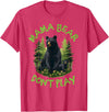 Funny Mama Bear Design for Mothers Mama Bear, Don't Play Funny, Mama Bear, Don't Get Into Mum T-Shirt - Red Heather