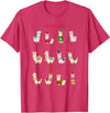 Funny Llamas A Year Of Llamas Funny Llama Alpaca T-Shirt - Red Heather