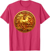 Chinese Zodiac Horse Year of the Fire Horse 2026 T-Shirt - Red Heather