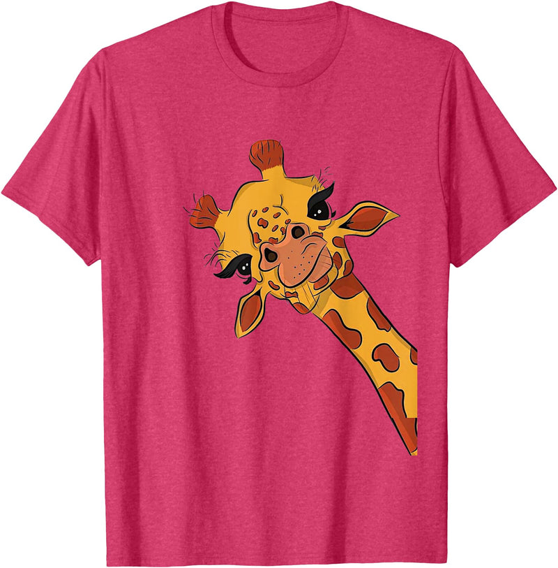 Giraffe costume for kids, giraffe shirt for girls Giraffe Shirt for Women, Giraffe for Boys, Giraffe for Mens T-Shirt - Red Heather