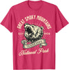 Great Smoky Mountains National Park Tennessee USA Great Smoky Mountains National Park Tennessee Bear Hike T-Shirt - Red Heather