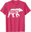 Matching Family Bear by Foxio Honey Bear Matching Family Camping Bear Funny Honey T-Shirt - Red Heather