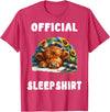 Official Sleep Pajamas Nightgown Sleepwear Apparel Highland_cow - Official Sleepshirt Pajamas Nightgown T-Shirt - Red Heather