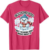 Polar Bear Brave But Cold Animal Humor Co Funny I'm Really Cold But Being Very Brave Polar Bear T-Shirt - Red Heather