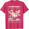 Flying Pigs FH I'm Here Because I Was Told There Would Be Flying Pigs_ ---- T-Shirt - Red Heather