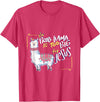 Christian and Jesus apparel - no probllama Design No Prob Llama is Too Big for Jesus Gift Idea T-Shirt - Red Heather