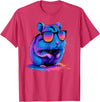 Cute Hamster Costume for Men Women Kid Hamster Lover Hamster T-Shirt - Red Heather